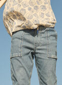 Bequeme Hose aus Denim MECOULAGE / 25E3PG81JEAP270