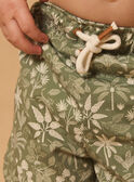 Badeshorts in Khaki mit Dschungelmotiven  MISACHA / 25E4BGC1MAI626
