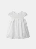 Kleid mit Blumenstickerei MAFLORA / 25E1BFL3ROB001