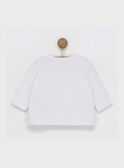 Weißes langärmeliges T-Shirt RYABY / 19E0NM12TML001