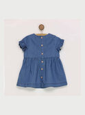 Jeansblaues Kleid RADORA / 19E1BF61ROB704