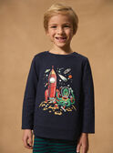 Pyjama aus Doppeljersey mit Weltraummotiven MUIFUSAGE / 25E5PGE4PYJC243
