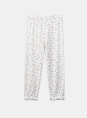 Pyjama mit Blumen-Motiv KUIROETTE / 24E5PF63PYJ001