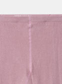 Strumpfhose, rosa mit Einhornkopf-Print an den Knien, Mädchen NICOETTE / 25H4PFS1COL001