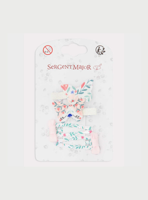 Weiße Haarspange RUMINETTE / 19E4PF9HBRT000