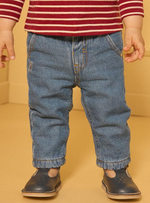 Jeans mit Fleece-Futter LASERGE / 24H1BGR2PANP269