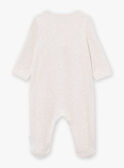 Nickistrampler in meliertem Beige LONNIE / 24H0NG11GREA011