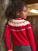 Weste aus Jacquard LALIVUETTE / 24H2PFR1CARF505