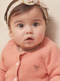 Strickjacke in Puderrosa LOANA / 24H0CF11CARD327