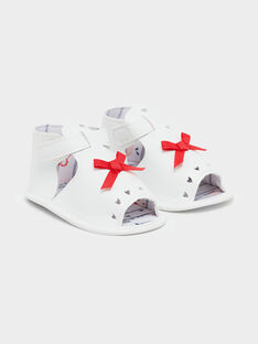 Ecrufarbene Baby-Schuhe für Mädchen TATISSI / 20E4BFW1CHO001