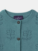 Cardigan mit geblümtem Lochmuster MAPRUNE / 25E1BFO1CARC242
