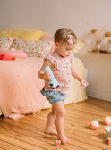 Baby Mädchen blaue Jeansshorts CAPHILIPA / 22E1BFM1SHOP272