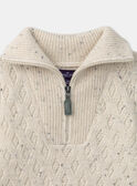 Grau melierter Pullover LADNITAGE / 24H3PGQ2PUL811