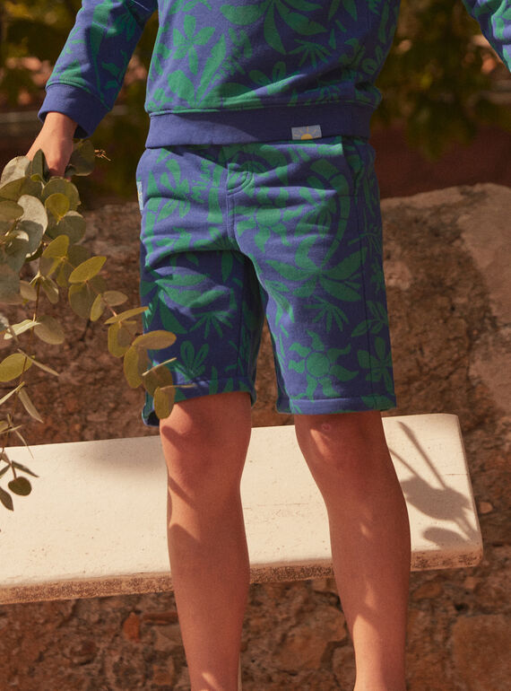 Blaue Bermudashorts LACOAGE / 24H3PGI2BER703