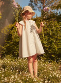 Ecrufarbenes Kleid LAROBETTE / 24H2PFI2ROB001