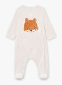 Nickistrampler in meliertem Beige LONNIE / 24H0NG11GREA011