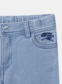 Hellblaue Denim-Shorts KLIDRAGE / 24E3PGR2BERP272