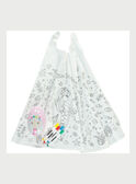 Weißer Poncho RAVALETTE / 19E2PFG5CPO000
