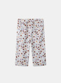 Ausgestellte Hose mit Blumenmuster MABILLIE / 25E1BF71PAN001