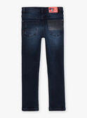 Schmale Jeans aus besticktem Raw Denim GOBLACAGE / 23H3PGD1JEAP271