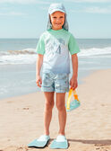 Bade-T-Shirt UPF 50+ im Colorblock MRUTISHAGE / 25E4PGC5TUV000