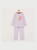Violetter Pyjama RIVAVETTE 2 / 19E5PF52PYT328