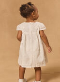 Kleid mit Blumenstickerei MAFLORA / 25E1BFL3ROB001