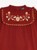 Rotes langärmeliges T-Shirt GLASSIETTE / 23H2PFI1TML506