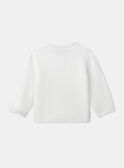 Ecrufarbene Strickjacke LACLARISSE / 24H1BFJ1CAR001