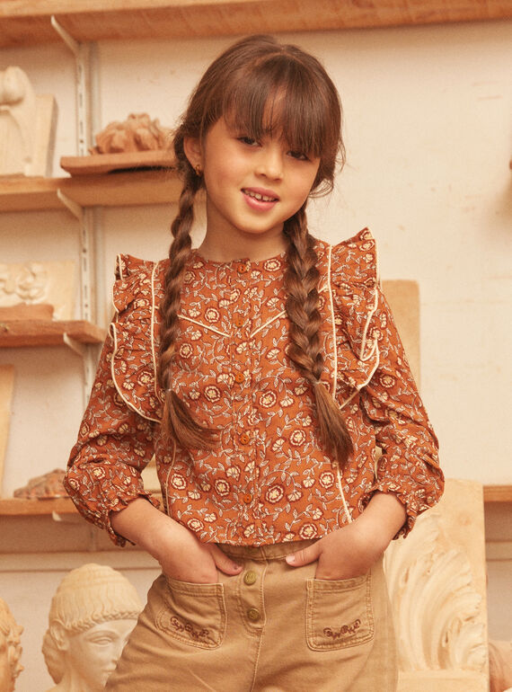 Bluse mit Blumenmuster LIQUETTE / 24H2PFK1CHE809