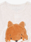Nickistrampler in meliertem Beige LONNIE / 24H0NG11GREA011
