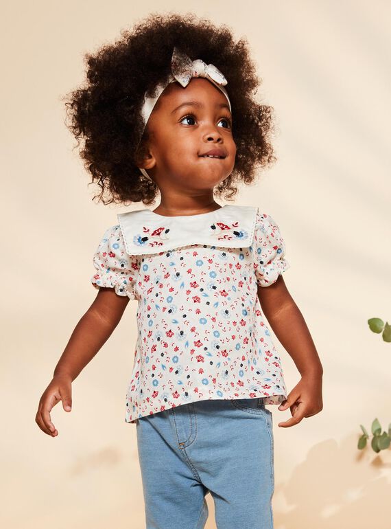 Bluse mit Blumenmuster FALALOU / 23E1BFC1CHE001