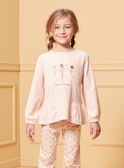 Samtpyjama mit Ballerinas LUICLETTE / 24H5PF34PYJ311