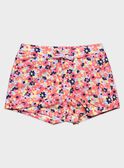 Rosa Shorts mit Motiv RUVASETTE / 19E4PFN1SDB001