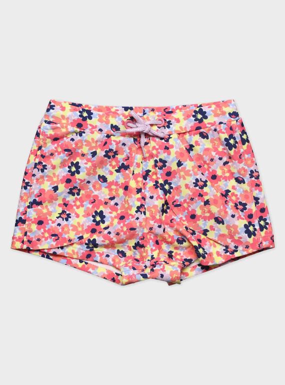 Rosa Shorts mit Motiv RUVASETTE / 19E4PFN1SDB001