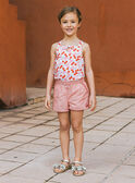 Shorts aus rotem Chambray MLUSHETTE / 25E2PFQ1SHO050