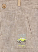 Beigefarbene Bermuda Shorts RYESAGE / 19E3PGR3BER009