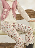 Ausgestellte Leggings mit Blumenmuster MALEGETTE / 25E2PF71LG001