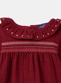 Bluse mit Smoks LAPRIA / 24H1BFR1CHEF506