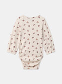 Gerippter Body mit Blumenmuster LAPHILIPA / 24H1BFR2BOD001