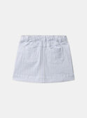 Gestreifter Jeansrock MLEJUPETTE / 25E2PFO1JUP001