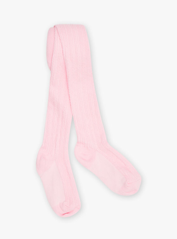 Strumpfhose mit Zierstich rosa FRIZETTE 2 / 23E4PFJ3COL301