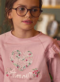 Rosa T-Shirt Amour LADITETTE / 24H2PFQ2TMLD329