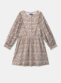 Kleid mit Blumenmuster LINETTE / 24H2PFK2ROB001