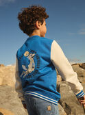 College-Jacke mit Tiger METEDAGE / 25E3PG81GILC209