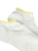 Kurze Socken weiß RYEMIETTE / 19E4PFS1SOB001