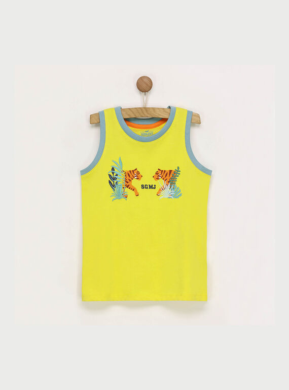 Gelbes Tanktop RADEBAGE2 / 19E3PGL2DEB116