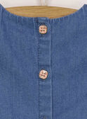 Jeansblaues Kleid RADORA / 19E1BF61ROB704