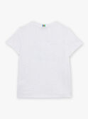 Kurzärmeliges Ecru-T-Shirt FLEFROGAGE / 23E3PGS3TMC001
