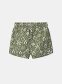 Badeshorts in Khaki mit Dschungelmotiven  MISACHA / 25E4BGC1MAI626